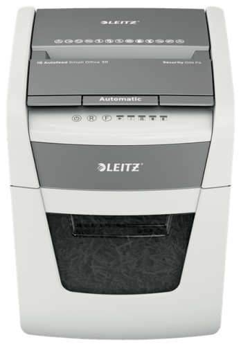 Niszczarka automatyczna Leitz IQ AutoFeed 50, ścinki 4x28mm P-4 www.asan.com.pl
