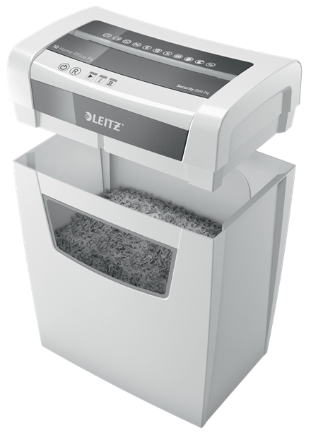 Niszczarka Leitz IQ Home Office ścinki 4x28mm P4 www.asan.com.pl