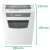 Niszczarka Leitz IQ Home Office ścinki 4x28mm P4 www.asan.com.pl