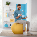 Piłka do siedzenia Leitz Ergo Cosy - Ciepły żółty www.asan.com.pl