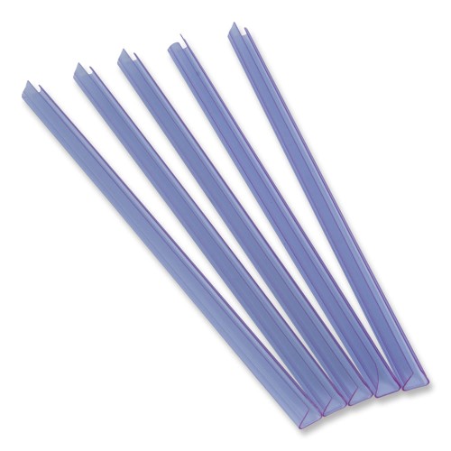 53844 Listwa wsuwana Fellowes RELIDO 9-12 mm (40-120 kartek) - opk 50szt Przeźroczysta www.asan.com.pl