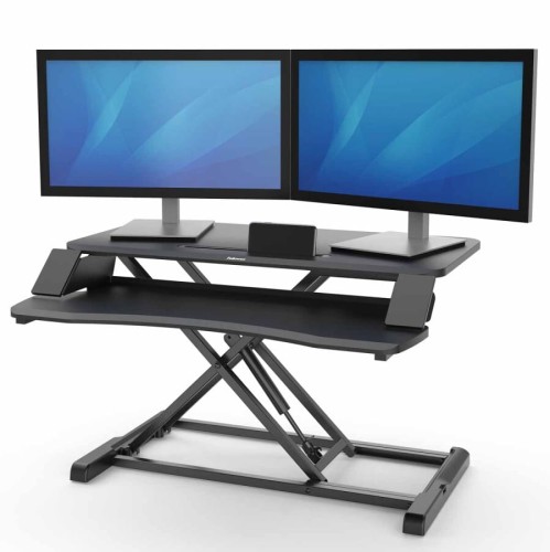 Stanowisko do pracy Fellowes Sit-Stand Corsivo™ - CZARNE www.asan.com.pl