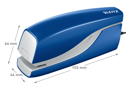 Zszywacz elektryczny Leitz NeXXt - niebieski www.asan.com.pl