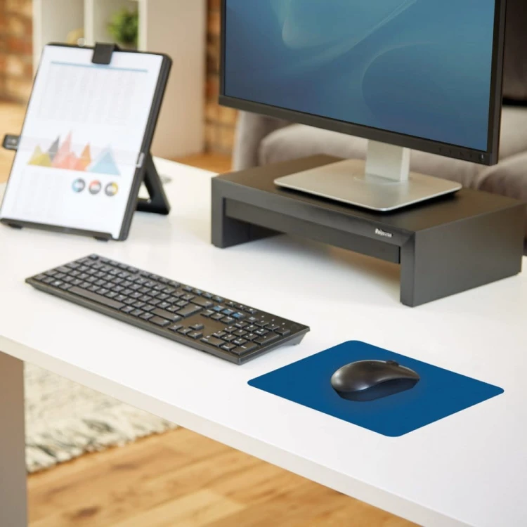 Podkładka pod mysz Fellowes ECONOMY - NIEBIESKA www.asan.com.pl