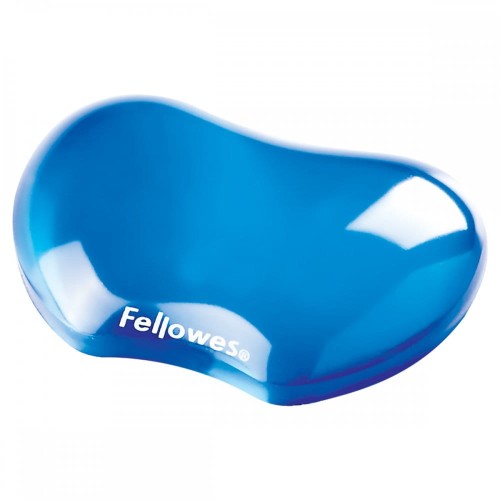 Podkładka żelowa pod nadgarstek Fellowes CRYSTAL NIEBIESKA 91177-72 www.asan.com.pl