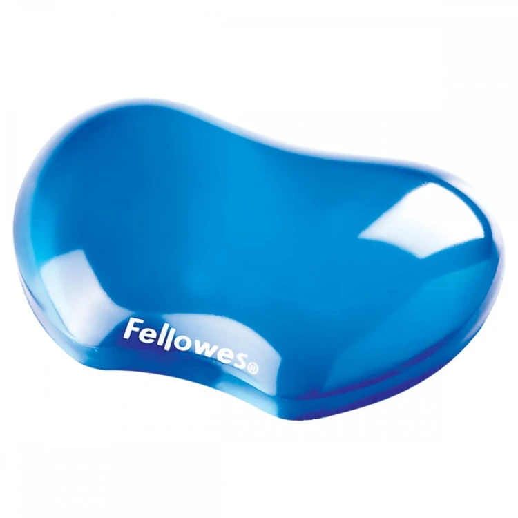 Podkładka żelowa pod nadgarstek Fellowes CRYSTAL NIEBIESKA 91177-72 www.asan.com.pl
