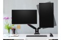 Ramię na 2 monitory Kensington SmartFit® One-Touch z regulacją wysokości - czarny www.asan.com.pl