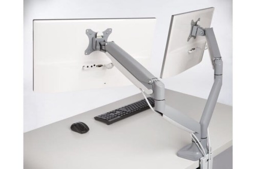 Ramię na 2 monitory Kensington SmartFit® One-Touch z regulacją wysokości - szary www.asan.com.pl