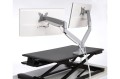 Ramię na 2 monitory Kensington SmartFit® One-Touch z regulacją wysokości - szary www.asan.com.pl