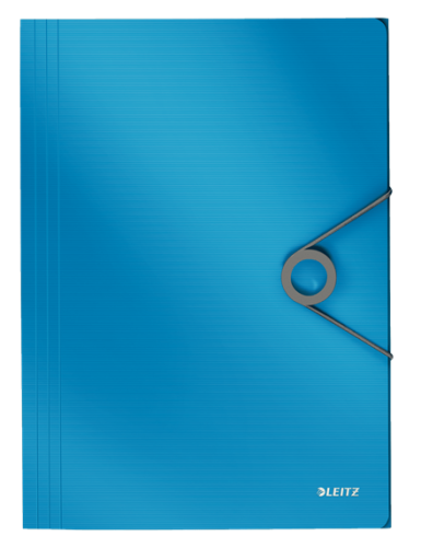 Teczka z gumką Leitz Solid, 15 mm - jaknoniebieski www.asan.com.pl