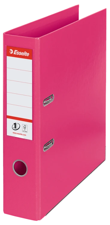 Segregator biurowy ESSELTE No.1 A4/75 FUKSJA  www.asan.com.pl