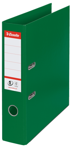 Segregator biurowy ESSELTE No.1 A4/75 ZIELONY www.asan.com.pl