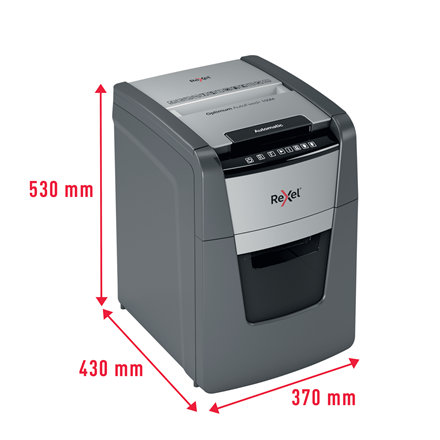 Niszczarka automatyczna Rexel Optimum AutoFeed+ 100M ścinki 2x15mm P-5 www.asan.com.pl