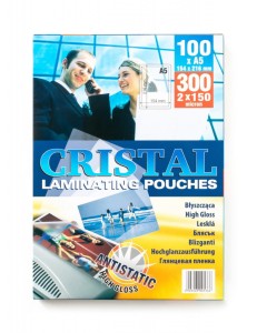 Cristal Folia do laminowania błyszcząca A5 150 mikronów / 100szt 