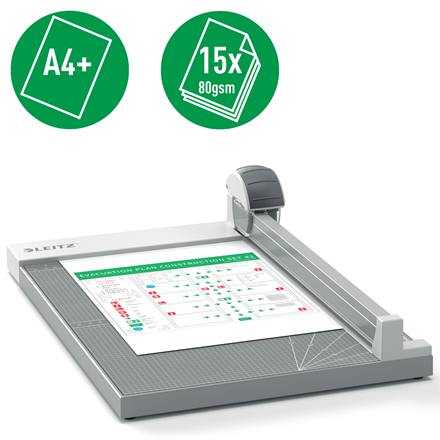 Trymer do papieru Leitz Precision Office, A4+ www.asan.com.pl