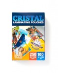 Cristal Folia do laminowania błyszcząca 80x120mm - 125 mikronów / 100szt