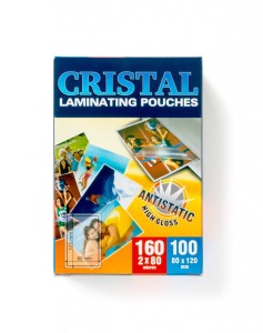 Cristal Folia do laminowania błyszcząca 80x120mm - 80 mikronów / 100szt