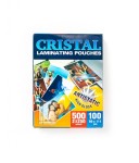 Cristal Folia do laminowania błyszcząca 80x111mm - 250 mikronów /  100szt
