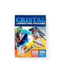 Cristal Folia do laminowania błyszcząca 80x111mm - 175 mikronów / 100szt