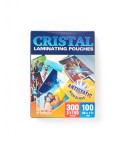 Cristal Folia do laminowania błyszcząca 80x111mm - 150 mikronów / 100szt