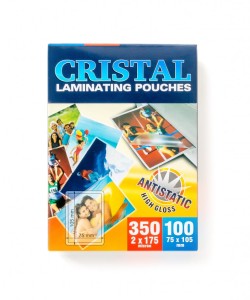 Cristal Folia do laminowania błyszcząca 75x105mm - 175 mikronów / 100szt