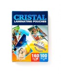 Cristal Folia do laminowania błyszcząca 75x105 mm 80 mikronów / 100szt 