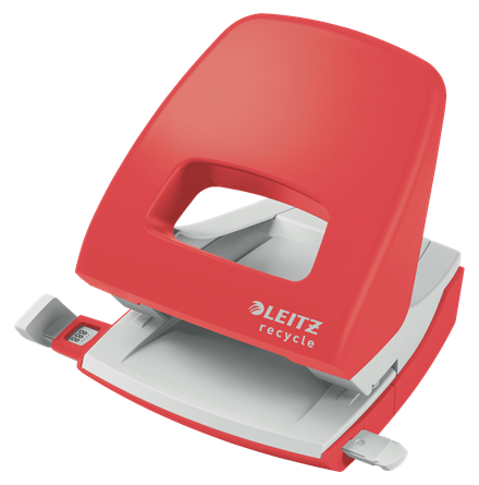 Dziurkacz Leitz NeXXt Recycle - 30 kartek CZERWONY www.asan.com.pl