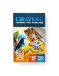 Cristal Folia do laminowania błyszcząca 54x86mm - 80 mikronów / 100szt