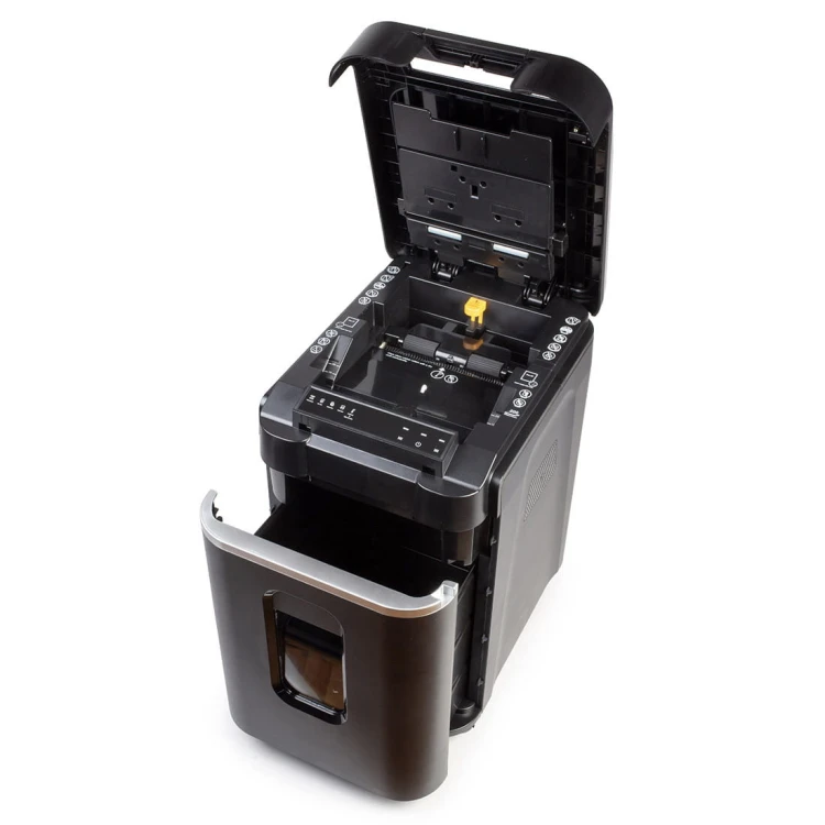 Niszczarka - OPUS AS 2210C AF ścinki 4 x 20 mm P-4 z automatycznym podajnikiem papieru www.asan.com.pl