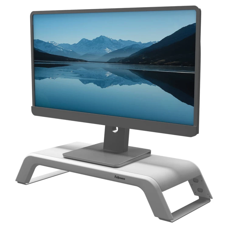 Podstawa pod monitor Premium Fellowes Hana LT - BIAŁA www.asan.com.pl