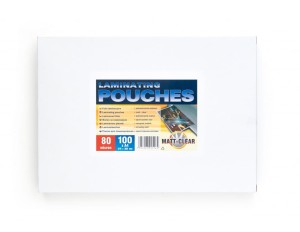 Cristal Folia do laminowania MATOWA jednostronnie A4  80 mikronów /100szt 