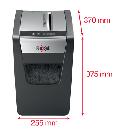 Niszczarka Rexel Momentum X10-SL ścinki 4x28mm P-4  www.asan.com.pl