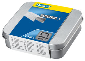 Zszywki Rapid Optima HD70 - opakowanie 2500 sztuk - do zszywacza elektrycznego Rapid Optima 45, Optima 60E i Optima 70