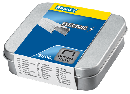 Zszywki Rapid Optima HD70 do zszywacza elektrycznego Rapid Optima 45, Optima 60E i Optima 70 www.asan.com.pl