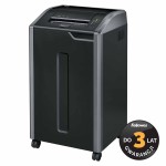 Niszczarka Fellowes 425i paski 5,8mm P-2 # 3 lata gwarancji