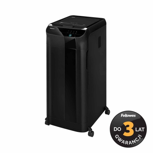 Niszczarka Fellowes AUTOMAX™ 600M CZARNA ścinki 2x12mm www.asan.com.pl