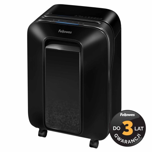 5502201_Niszczarka Fellowes LX200 CZARNA ścinki 4x12mm P4/T4  www.asan.com.pl