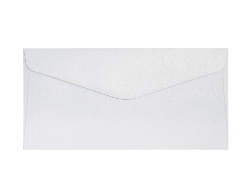 Koperta / koperty ozdobne DL - PEARL Diamentowa Biel opk 10szt 150g m2 www.asan.com.pl