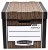 Fellowes pudło archiwizacyjne Woodgrain brązowe - opk 2szt - pudło ze zdejmowanym wiekiem www.asan.com.pl