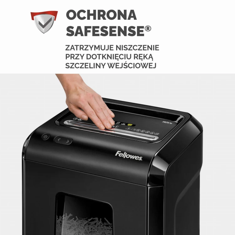 Niszczarka Fellowes 92cs ścinki 4x38mm P-4 www.asan.com.pl