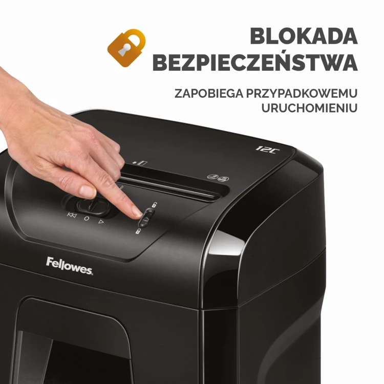 Niszczarka Fellowes 12C www.asan.com.pl