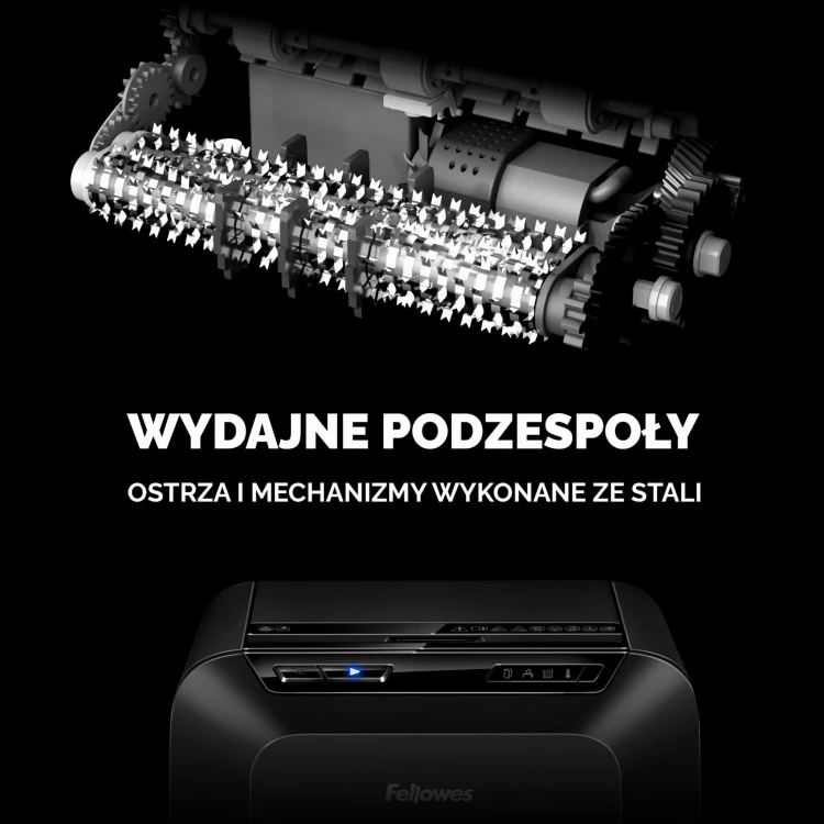 Niszczarka Fellowes AUTOMAX 80M ścinki 4x12mm P-4 www.asan.com.pl