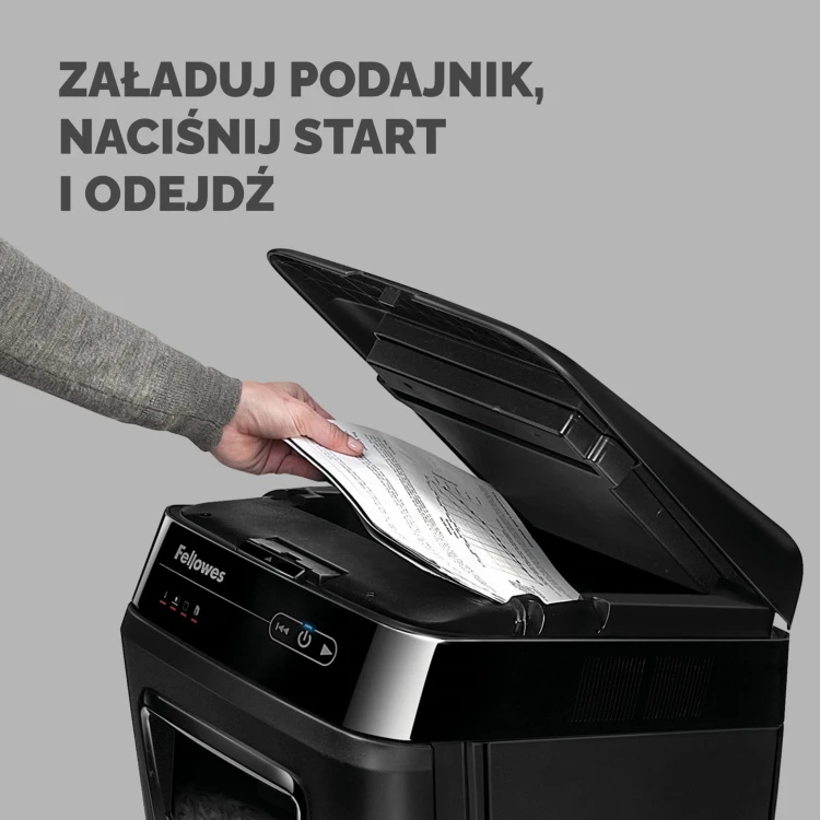 Niszczarka Fellowes AUTOMAX 150C ścinki 4x38 www.asan.com.pl