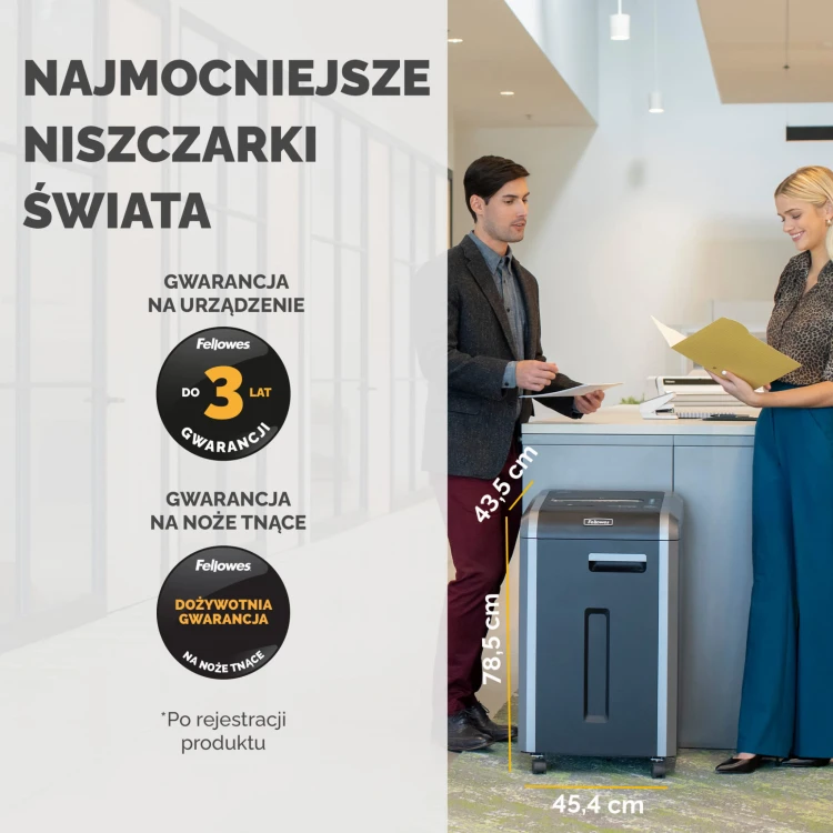 4623001_Niszczarka Fellowes 225i paski 5,8mm www.asan.com.pl