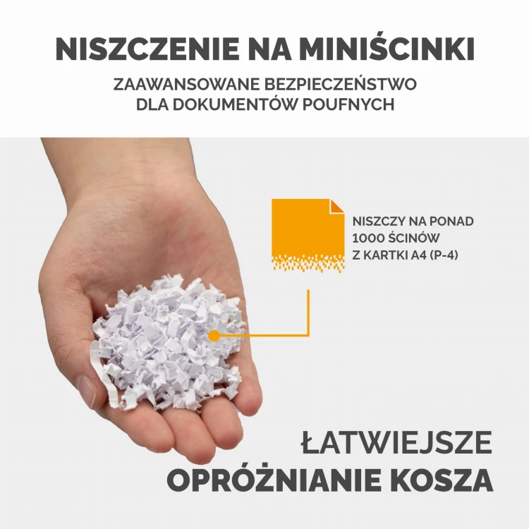 5502501_Niszczarka Fellowes LX210 CZARNA ścinki 4x12mm P4/T4 www.asan.com.pl