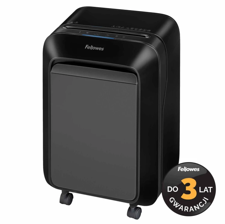 5502501_Niszczarka Fellowes LX210 CZARNA ścinki 4x12mm P4/T4 www.asan.com.pl