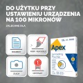 APEX Folia do laminowania błyszcząca A4 100 mikronów /100szt www.asan.com.pl