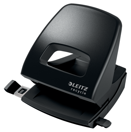 Dziurkacz Leitz NeXXt Recycle - 30 kartek CZARNY www.asan.com.pl