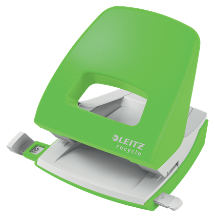 Dziurkacz Leitz NeXXt Recycle - 30 kartek ZIELONY www.asan.com.pl