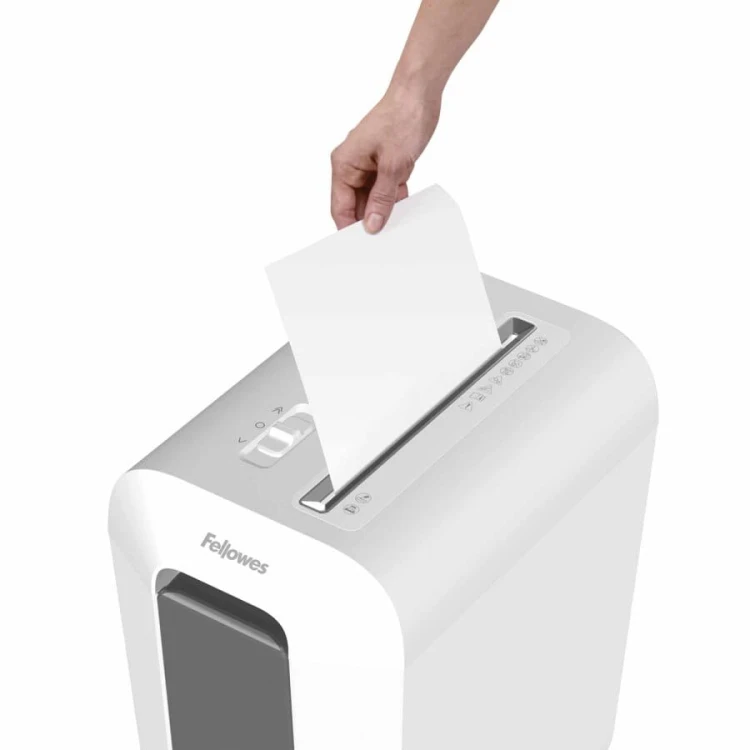 Niszczarka Fellowes LX65 ścinki 4x40mm P-4 # 3 lata gwarancji - BIAŁA www.asan.com.pl